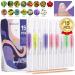 Morovan Nail Cuticle Oil Pen Gel Nail Oil Pen Nail Nourishment Polish with Natural Ingredients Nail Softener and Strengthener for Damaged Nails (15PCS) 15 Count (Pack of 1)
