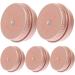 VALICLUD 5Pcs Portable Lip Balm Tins Multi-function Screw Tins Household Cream Cases Travel Supplies