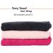 Cacala Terry Hair Towel Wrap Set - Super Absorbent Hair Turban with Buttons | Non-Frizz Cotton Hair Wrap for Wet Hair | Includes Holding Loop and Accessories - Buy Online on GoSupps.com