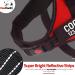 Pawpawify Red Dog Harness for Pulling - Custom Name & Phone Durable No Tugging/Choking Training & Walking 20-25in Chest - Buy Online on GoSupps.com