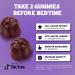 LITTLE DEATH Deep Sleep Gummies, 60 Pcs. 50 mg. Magnesium, Ashwagandha, Chamomile, Vitamin B6 Raspberry Flavor Melatonin Free, Sugar Free, Vegan, Made in USA - Buy Online on GoSupps.com