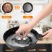 Steel Wool Scrubber with Replacement Pads Set Replaceable Steel Pot Scrubber Non Scratch Steel Dish Scrubber Sturdy Steel Pan Scrubber for Cleaning Pots Pans Grills Sink - Buy Online on GoSupps.com