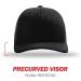Richardson Unisex 112 Solid Black Trucker Snapback Baseball Cap - One Size - Buy Online on GoSupps.com