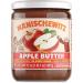 Manischewitz Apple Butter, 17oz | Smooth & Sweet Spread, Great for Sauces & Glazes, No Sugar Added