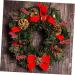 ABOOFAN 50pcs Flower Garland Fake Berry Stem Artificial Xmas Berry Stem Artificial Berry Christmas Tree Decor Christmas Berry Picks Artificial Berries Stems Red Fruit Branch - Buy Online on GoSupps.com