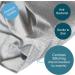 100% Cotton Baby Wrap Carrier - Light Grey | For Newborns & Babies Up to 15 Kg | Includes Storage Bag & Bib | By Makimaja - Buy Online on GoSupps.com