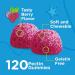 Kids Vitamin D3 Gummies 1000 IU - Bone & Immune Health Support - Berry Flavored Chewable Supplement - 120 Count Pack - Buy Online on GoSupps.com