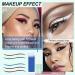 Color Eyeliner | Set of Liquid Eyeliner | Long Lasting Waterproof Makeup for Festival Girls Women Tmay B - Buy Online on GoSupps.com