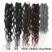 18 Inch Wavy Senegalese Twist Crochet Hair Braids - Synthetic Extension 6 Packs 1B | Curly Twist Braiding Hair with Wavy Ends - Buy Online on GoSupps.com