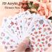 1pcs 5D Nail Sticker Gegraveer Flower Design kleeffoli n Decals DIY Manicure Slider 3D Nail Art Decorations Tips LASTZ5D0118 Claral Color 2 - Buy Online on GoSupps.com