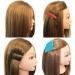 SOPHIRE 26-28 Long Hair Mannequin Head with 60% Real Hair, 9 Tools and Clamp - Golden | Hairdresser Practice Training Head Cosmetology Manikin Doll Head - Buy Online on GoSupps.com