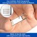 10-Pack Metal Zipper Pendants - Black & Silver Replacement Zippers for Coats Suitcases Jeans & Bags - Buy Online on GoSupps.com