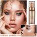 Rose Gold Body Shimmer Oil - Waterproof Liquid Highlighter for Face & Body Glow - Buy Online on GoSupps.com