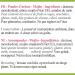 Natural Food Flavor Powder Mojito Flavor 15 g - Buy Online on GoSupps.com