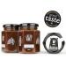 BeeHype - Cacao Honey Low-Calorie Alternative with NO Palm Oil and NO Refined Sugars Vegetarian Nut and Dairy Free 6 x 250g Cacao Honey Pack of 6 - Buy Online on GoSupps.com