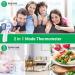 Wawech Digital Contactless Infrared Thermometer - Fast & Accurate Fever Measurement for Babies Adults & Children | Fever Alarm & Memory Function - Buy Online on GoSupps.com