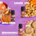 SALKING Halloween Fragrance Oils Essential Gift Set for Soaps & Candles - Pumpkin Pie, Caramel Apples, Candy Corn, Snickerdoodle, Caramel Corn, Apple Cider - Buy Online on GoSupps.com