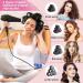 Qinzave 37-Piece Curls Set - 4 Sizes Hair Rollers (64mm 48mm 36mm 25mm) & 12 Stainless Steel Clips for All Hair Lengths - Buy Online on GoSupps.com