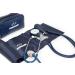 Primacare DS-9196 Professional Classic Series Large Adult Size Manual Blood Pressure Kit Long Lasting Latex Inflation System with D-Ring Cuff and Stethoscope Navy Single - Buy Online on GoSupps.com