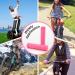 Kids Non-Slip Pink Bike Handlebar Grips - Perfect for Scooters, Cruisers, and Bikes - Buy Online on GoSupps.com
