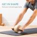 Buy Navaris 100% Wooden Abdominal Roller | Abdominal Muscle Trainer & Belly Trainer for Upper Body Strengthening - International Shipping Available - Buy Online on GoSupps.com