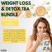 Detox Tea Bundle 48 Teabags with Dieters Drink Dieters Tea 30 teabags and Dalgety Effective Slimline Tea Herbal Infusion 18 Teabags Including Mint Retail Detox & Cleanse Guide - Buy Online on GoSupps.com