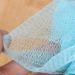 Bath Loofah Shower Sponge Pouf Body Scrubber Exfoliator Set - 6 Pack White Blue Brown - Buy Online on GoSupps.com