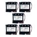 5PC Door Lock Replacement SAFLOK A28110 6V Hotel Door Lock Battery Fits 884952 A28110 A28100 DL-12/4 HTL-11/13 Intellis MT