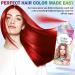 AIUEO Temporary Hair Color Spray Temporary Hair Dye 1-Day Washable Hair Color Spray Red Hair Spray for Christmas Party Halloween Cosplay-Fired Red 120 ml - Buy Online on GoSupps.com