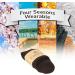 Cosyfeel Women Loose Diabetic Socks | 4-Pack Neuropathy Ankle Socks for Ladies | Super Soft Eco-Friendly Bamboo Material | Durable with Seamless Toe | Multicolour Patterns | 4 Seasons 7-9 1/2 DARK BROWN - Buy Online on GoSupps.com