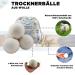 Home DEPT 100% Sheep Wool Dryer Balls | Faster Drying & Softer Laundry | Eco-Friendly Laundry Solution - Buy Online on GoSupps.com