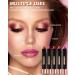 Metallic Diamond Glitter Matte Lipstick Crayon | Long Lasting Non-Stick Red Lip Gloss & Waterproof Eyeshadow 11 - Buy Online on GoSupps.com