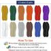 Haysandy Women's Thin Breathable Shoe Insoles - 12 Pairs for Walking Comfort | Double Layer Latex with Holes | Universal Fit Men 7-11 Women 2-8 (Simple Colors) - Buy Online on GoSupps.com