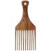 Wooden Afro Pick for Natural Curly Hair - Handcrafted African Design - Men & Women - Buy Online on GoSupps.com