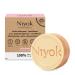 Niyok Niyok 2-in-1 Solid Shampoo + Conditioner "Soft Blossom" (80 g) Vegan Hair Soap Sustainable Shampoo and Conditioner 100% Cosmetic