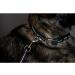 Rubberized Black Dog Leash Without Hand Loop - 100 cm (1m) | Durable & Stylish | International Shipping Available - Buy Online on GoSupps.com