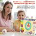 ewtshop Colorful Metal Learning Clock - Date Time & Seasons Educational Board - Buy Online on GoSupps.com