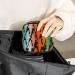 Shark Print Sanitary Napkin Storage Bag | Menstrual Cup Holder | Nursing Pad Organizer - Color 4 - Buy Online on GoSupps.com