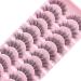 IFLOVEDEKD Handmade 3D Wispy Fake Eyelashes - 10 Pairs | Natural Look, Reusable, Short Mink Lashes with Clear Band for Fluffy Fashion Statement - Buy Online on GoSupps.com