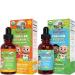 USDA Organic Cocomelon Toddler Vitamin C Liquid Drops & Cocomelon Toddler Probiotic Liquid Drops Bundle by MaryRuth's | Immune Support for Kids | Digestive Health & Gut Health | Vegan | Gluten Free