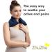 Zhu-Zhu Unscented Body Wrap - Microwavable Wheat Bag - Navy Fleece Heat Therapy Hot Pack - Microwave Heated Soothing Wheat Bags - Buy Online on GoSupps.com