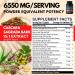 Dedicad Cascara Sagrada Capsules 6550mg - 10 Herb Blend for Digestive & Immune Health - 150 Veggie Pills - Buy Online on GoSupps.com
