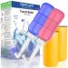 2 pieces-perineal bottle for postpartum care portable bidet with angled spout for pain relief after birth with storage bag
