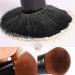 DUcare Kabuki Makeup Brushes Set - 2 PCS for Foundation, Powder, Blush - Buffing, Stippling, Liquid Blending - Black Brown Mineral Makeup Tools - Buy Online on GoSupps.com