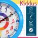 Kiddus Analog Wall Clock for Kids - Easy Time Learning with Exercises | Blue 21cm - Perfect for Boys & Girls - Buy Online on GoSupps.com