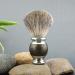 Antique Look Men's Shaving Set - Pure Black Badger Brush DE Safety Razor Stand Bowl & Soap | Perfect Gift for Grooming Enthusiasts - Buy Online on GoSupps.com