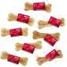 Classic Pet Products Rawhide Pressed Knuckle Bone for Dogs 114 mm Pack of 20 - Buy Online on GoSupps.com