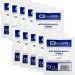 Qualicare None Woven 4PLY Sterile Gauze Medical Swabs Single 5cm x 5cm Sqaure 5 Swabs Pack 10