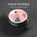 Abstract Love Round Pill Box - 3 Compartment Portable Organizer for Travel | International Shipping Available - Buy Online on GoSupps.com