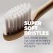Lumineux Sonic Electric Toothbrush for Adults - Eco-Friendly Bamboo Heads - Deep Ocean Blue - Includes 2 Soft Bristle Heads & USB Charger - Rechargeable & Travel-Friendly - Buy Online on GoSupps.com